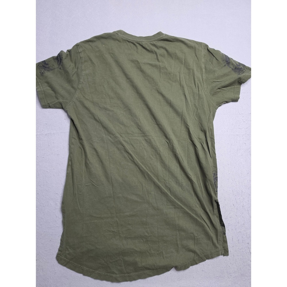 Switch Remarkable T-Shirt Mens XL Olive Green Graphic Certified True Dollar Bill - Picture 2 of 6